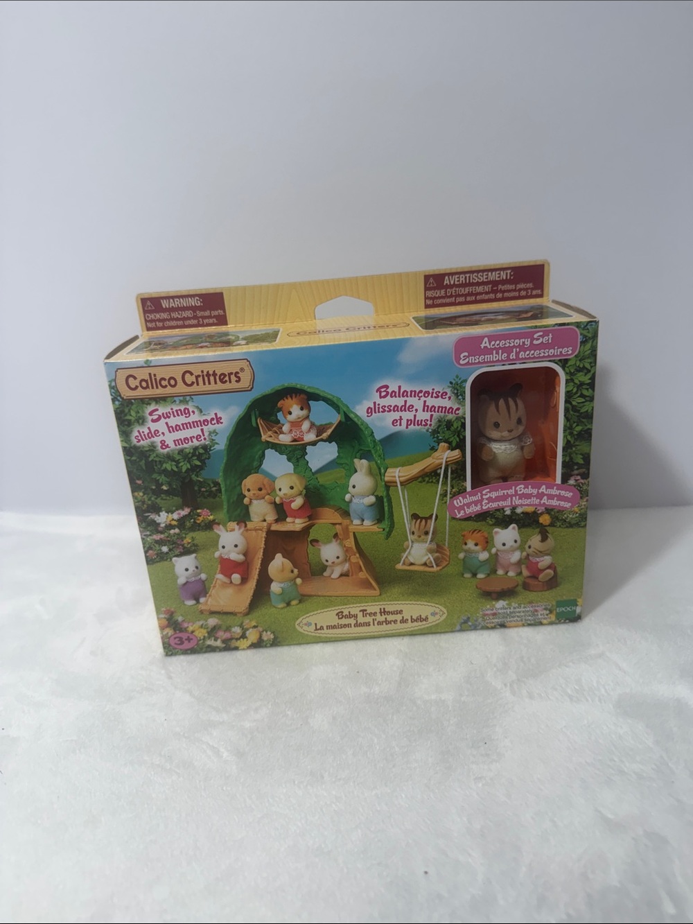 Brand new in factory sealed packaging Calico Critters Baby Tree House Play Set